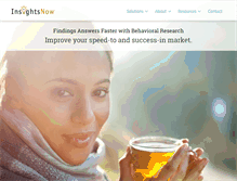 Tablet Screenshot of insightsnow.com